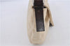 Auth FENDI Zucca Mamma Baguette Shoulder Hand Bag Canvas Leather Ivory H8981