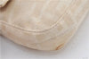 Auth FENDI Zucca Mamma Baguette Shoulder Hand Bag Canvas Leather Ivory H8981