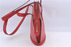 Auth Louis Vuitton Epi Saint Jacques Poignet Long Shoulder Bag M52337 Red H8989