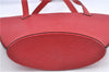 Auth Louis Vuitton Epi Saint Jacques Poignet Long Shoulder Bag M52337 Red H8989