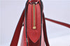 Auth Louis Vuitton Epi Saint Jacques Poignet Long Shoulder Bag M52337 Red H8989