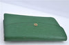 Authentic Louis Vuitton Epi Montaigne 27 Clutch Bag Green M52654 LV H8990