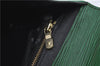 Authentic Louis Vuitton Epi Montaigne 27 Clutch Bag Green M52654 LV H8990