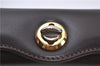 Authentic GUCCI Shoulder Hand Bag Leather Brown H8991