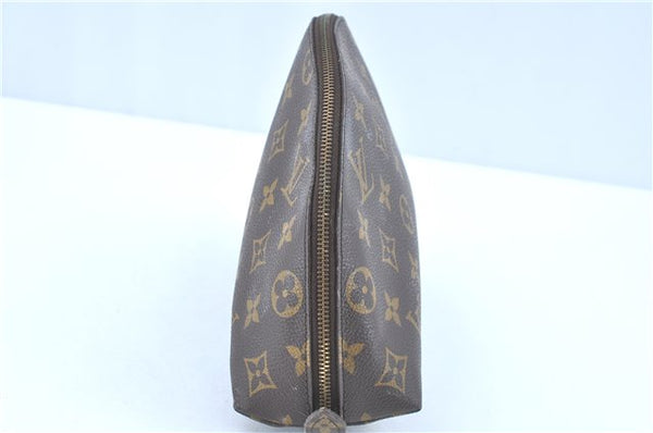 Louis Vuitton Monogram Trousse Demi Ronde 23 Cosmetic Pouch M47520 Junk H8992