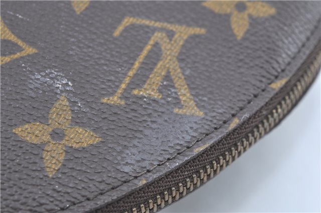 Louis Vuitton Monogram Trousse Demi Ronde 23 Cosmetic Pouch M47520 Junk H8992