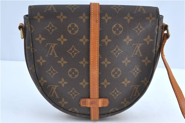 Auth Louis Vuitton Monogram Chantilly MM Shoulder Cross Bag M51233 Junk H8994