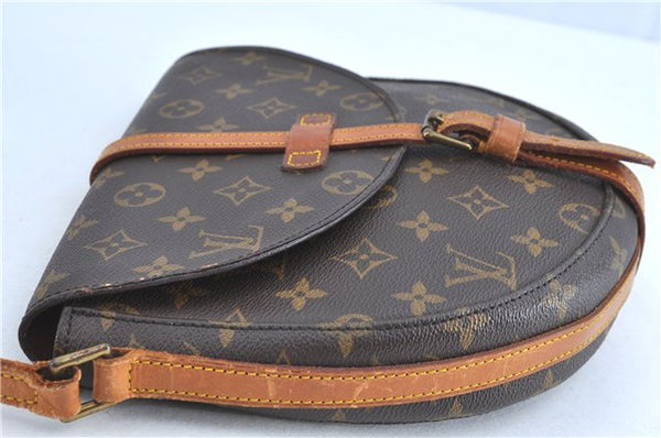 Auth Louis Vuitton Monogram Chantilly MM Shoulder Cross Bag M51233 Junk H8994