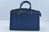 Authentic Louis Vuitton Epi Riviera Hand Bag Blue M48185 LV H8995