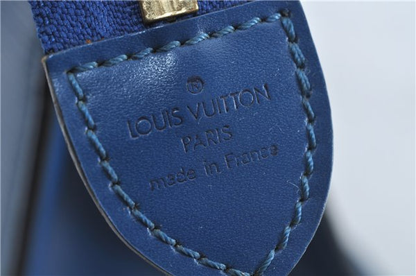 Authentic Louis Vuitton Epi Riviera Hand Bag Blue M48185 LV H8995