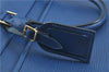 Authentic Louis Vuitton Epi Riviera Hand Bag Blue M48185 LV H8995