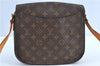 Auth Louis Vuitton Monogram Saint Cloud GM Shoulder Cross Bag M51242 LV H8997