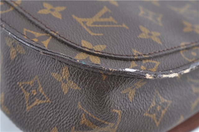 Auth Louis Vuitton Monogram Saint Cloud GM Shoulder Cross Bag M51242 LV H8997