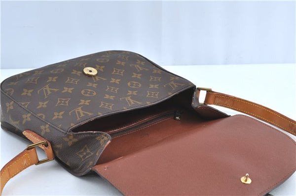 Auth Louis Vuitton Monogram Saint Cloud GM Shoulder Cross Bag M51242 LV H8997