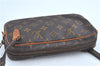 Auth Louis Vuitton Monogram Marly Bandouliere Shoulder Cross Bag M51828 LV H9008