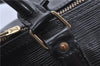 Authentic Louis Vuitton Epi Keepall 50 Boston Bag Black M42952 LV H9010