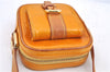 Auth Louis Vuitton Vernis Christie PM Shoulder Cross Bag Yellow M91110 LV H9011