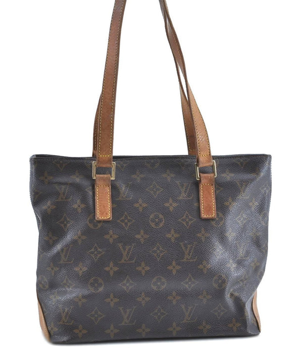 Authentic Louis Vuitton Monogram Cabas Piano Tote Bag M51148 LV H9013