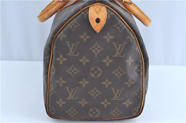 Authentic Louis Vuitton Monogram Speedy 30 Hand Bag M41526 LV H9019