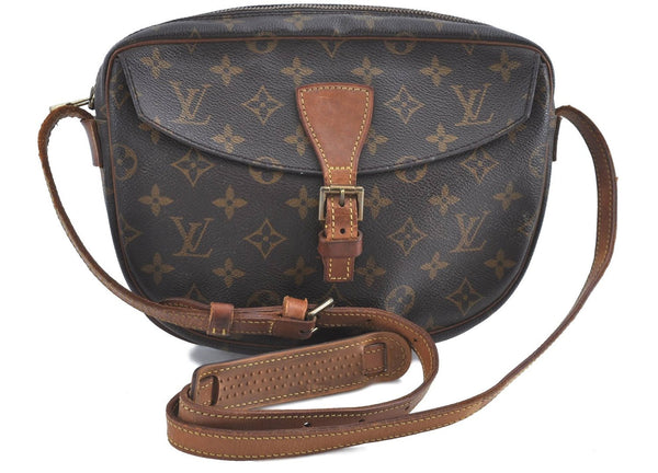 Auth Louis Vuitton Monogram Jeune Fille MM Shoulder Cross Bag M51226 LV H9021