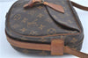 Auth Louis Vuitton Monogram Jeune Fille MM Shoulder Cross Bag M51226 LV H9021