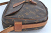 Auth Louis Vuitton Monogram Jeune Fille MM Shoulder Cross Bag M51226 LV H9021