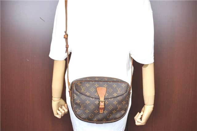 Auth Louis Vuitton Monogram Jeune Fille MM Shoulder Cross Bag M51226 LV H9021