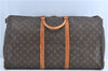 Auth Louis Vuitton Monogram Keepall Bandouliere 60 Boston Bag M41412 LV H9023