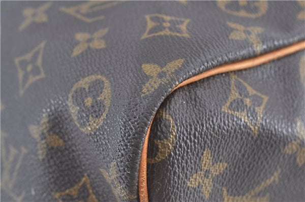 Auth Louis Vuitton Monogram Keepall Bandouliere 60 Boston Bag M41412 LV H9023