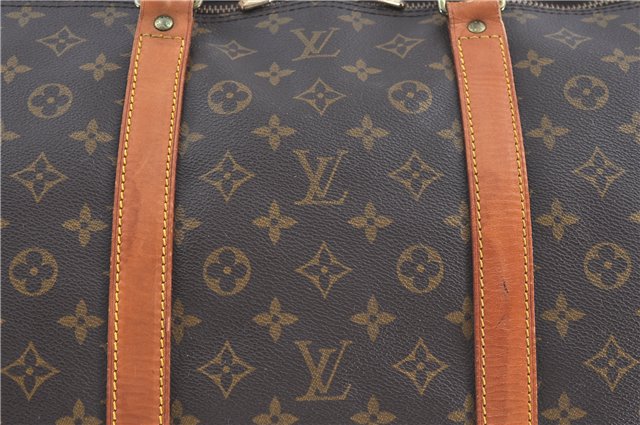 Auth Louis Vuitton Monogram Keepall Bandouliere 60 Boston Bag M41412 LV H9023