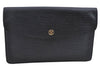 Authentic Louis Vuitton Epi Montaigne 27 Clutch Bag Black M52652 LV H9028