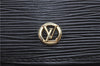 Authentic Louis Vuitton Epi Montaigne 27 Clutch Bag Black M52652 LV H9028