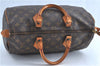 Authentic Louis Vuitton Monogram Speedy 35 Hand Bag M41524 LV H9033