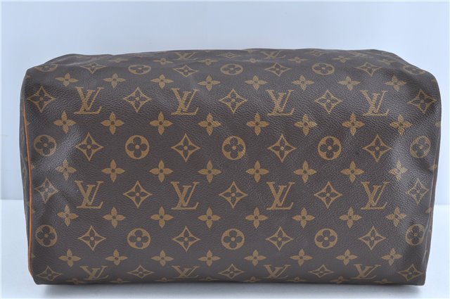 Authentic Louis Vuitton Monogram Speedy 35 Hand Bag M41524 LV H9033