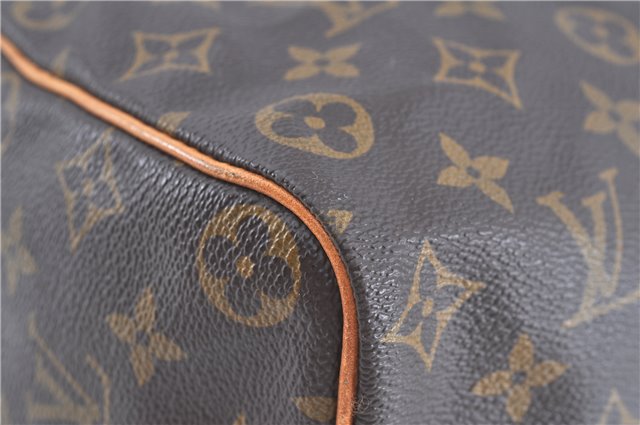 Authentic Louis Vuitton Monogram Speedy 35 Hand Bag M41524 LV H9033