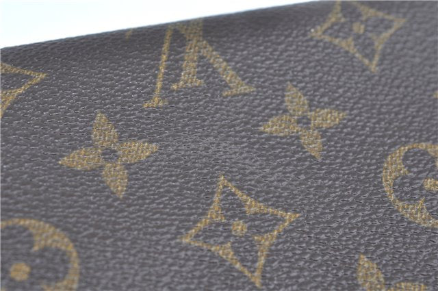 Auth Louis Vuitton Monogram Porte Documents Senateur Briefcase M53335 LV H9038