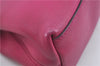 Authentic GUCCI SOHO Tassel Shoulder Tote Bag Purse GG Leather 387043 Pink H9041