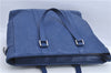 Authentic Louis Vuitton Damier Infini Tadao PM Hand Bag Blue N41352 LV H9042