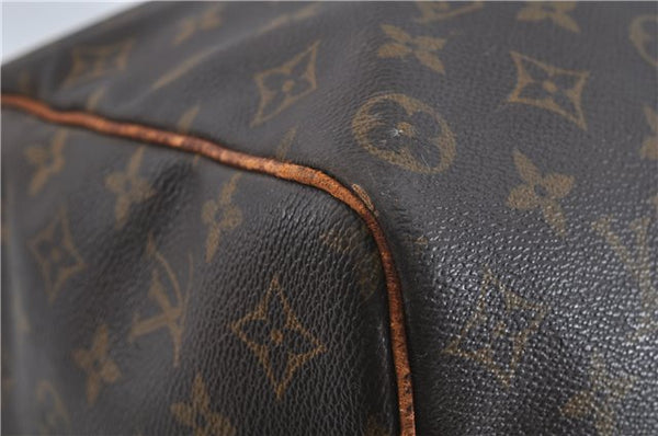 Auth Louis Vuitton Monogram Keepall Bandouliere 50 Boston Bag M41416 LV H9043