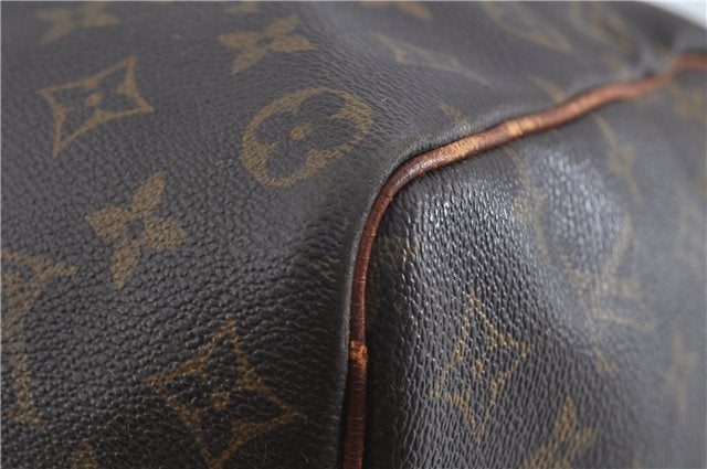 Auth Louis Vuitton Monogram Keepall Bandouliere 50 Boston Bag M41416 LV H9043