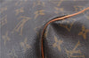 Auth Louis Vuitton Monogram Keepall Bandouliere 55 Boston Bag M41414 LV H9044