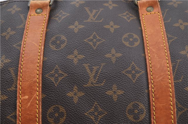 Auth Louis Vuitton Monogram Keepall Bandouliere 55 Boston Bag M41414 LV H9044