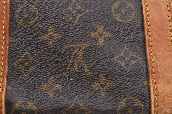 Auth Louis Vuitton Monogram Keepall Bandouliere 55 Boston Bag M41414 LV H9044