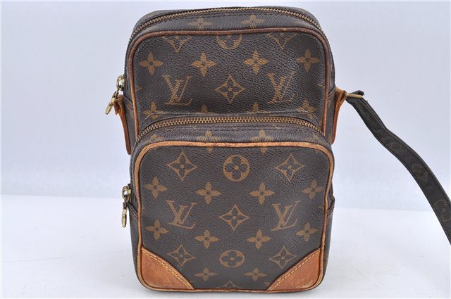 Authentic Louis Vuitton Monogram Amazone Shoulder Cross Bag M45236 Junk H9045