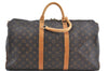 Authentic Louis Vuitton Monogram Keepall 50 Boston Bag M41426 Junk LV H9046