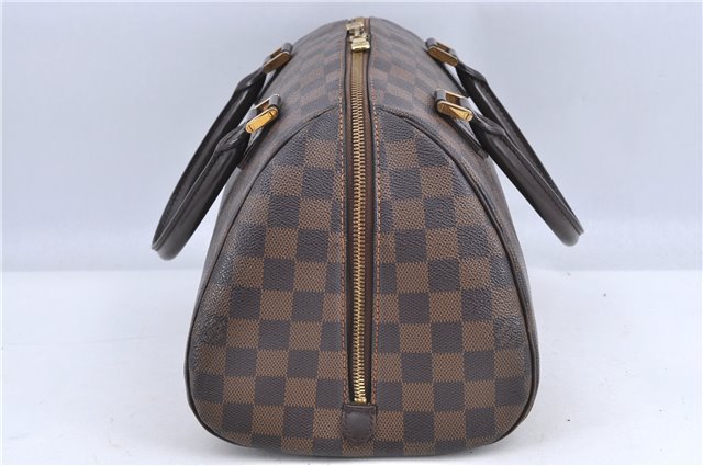 Authentic Louis Vuitton Damier Ribera MM Hand Boston Bag N41434 LV H9047