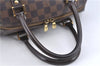 Authentic Louis Vuitton Damier Ribera MM Hand Boston Bag N41434 LV H9047