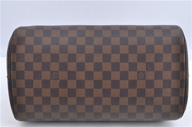 Authentic Louis Vuitton Damier Ribera MM Hand Boston Bag N41434 LV H9047