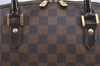 Authentic Louis Vuitton Damier Ribera MM Hand Boston Bag N41434 LV H9047