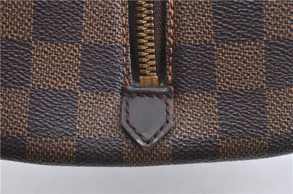 Authentic Louis Vuitton Damier Ribera MM Hand Boston Bag N41434 LV H9047